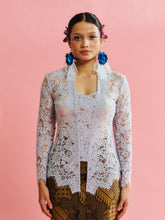 Load image into Gallery viewer, Lace Kebaya in Grey