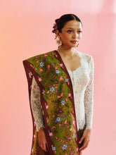 Load image into Gallery viewer, Rintik Selendang in Olive