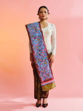 Load image into Gallery viewer, Rintik selendang in Whispy blue