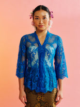 Load image into Gallery viewer, Lace Kebaya in Teal